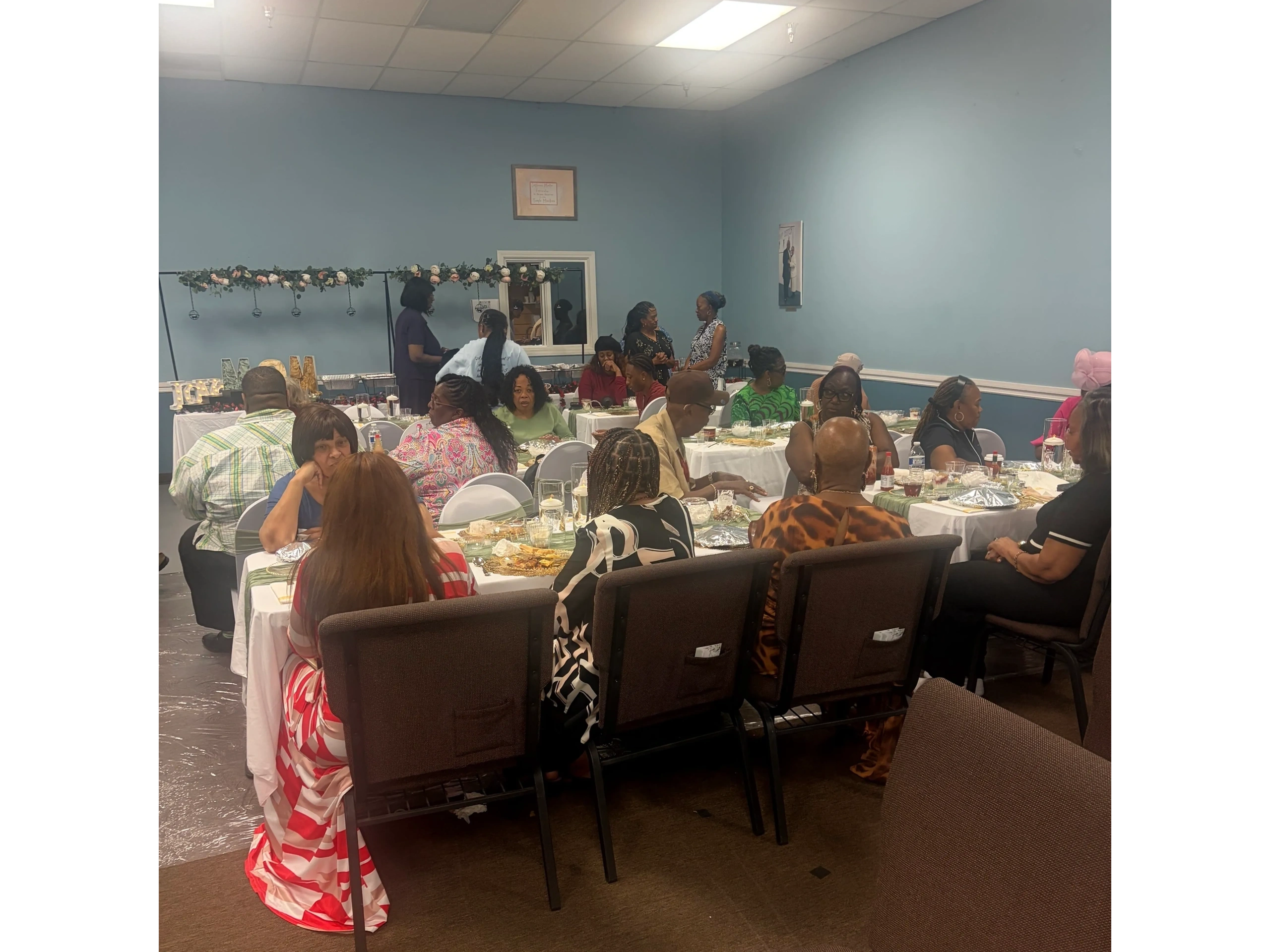 Bible study gathering